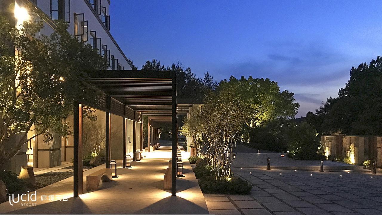 The Lucid Resort Tiantai Exterior foto