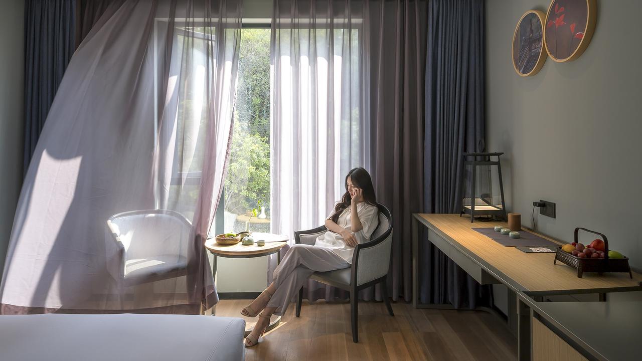 The Lucid Resort Tiantai Exterior foto